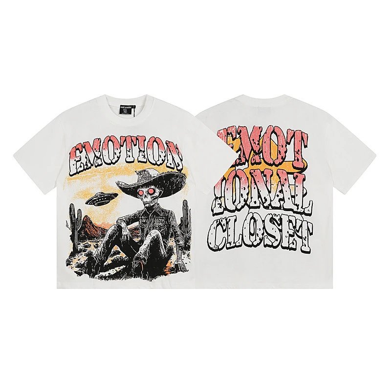 Hellstar Studios Graphic Print T-Shirt White - 6