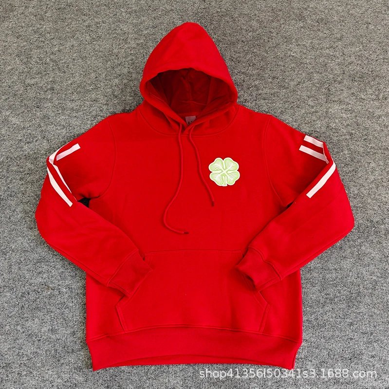 Design River Plate Yellow Hoodie with Club Crest and Stripe Sleeves Hoodie - 13