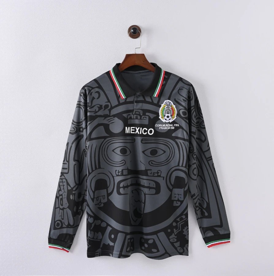 Juventus 1997-98 Home Jersey Black and White Striped Long Sleeve Football Shirt - 28