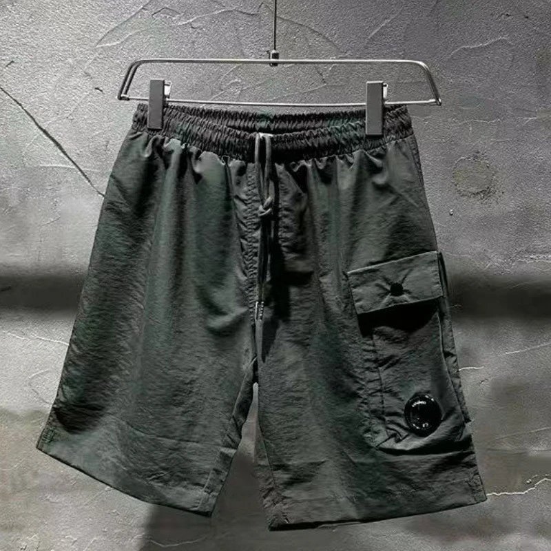 C.P. Company Goggle Pocket Shorts Blue - 9