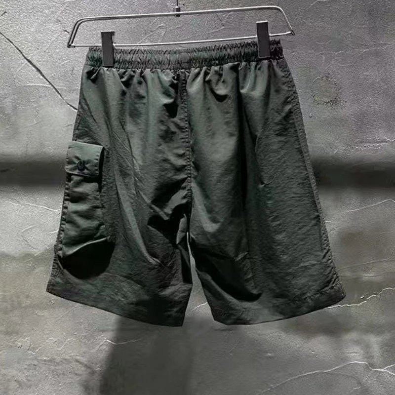 C.P. Company Goggle Pocket Shorts Blue - 10