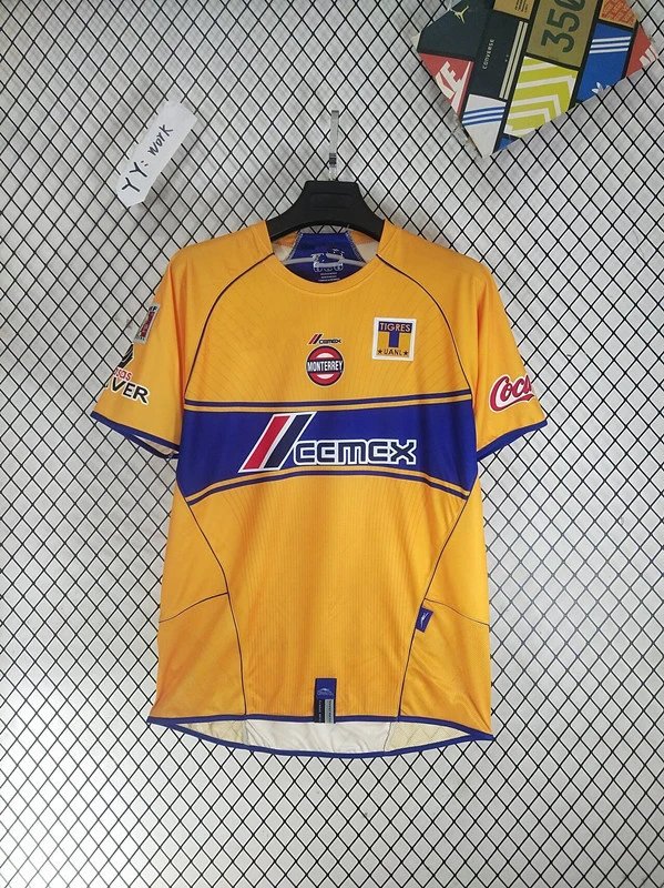 Design Tigres UANL x CEMEX 2010s Away Jersey Blue Yellow Jersey - 10