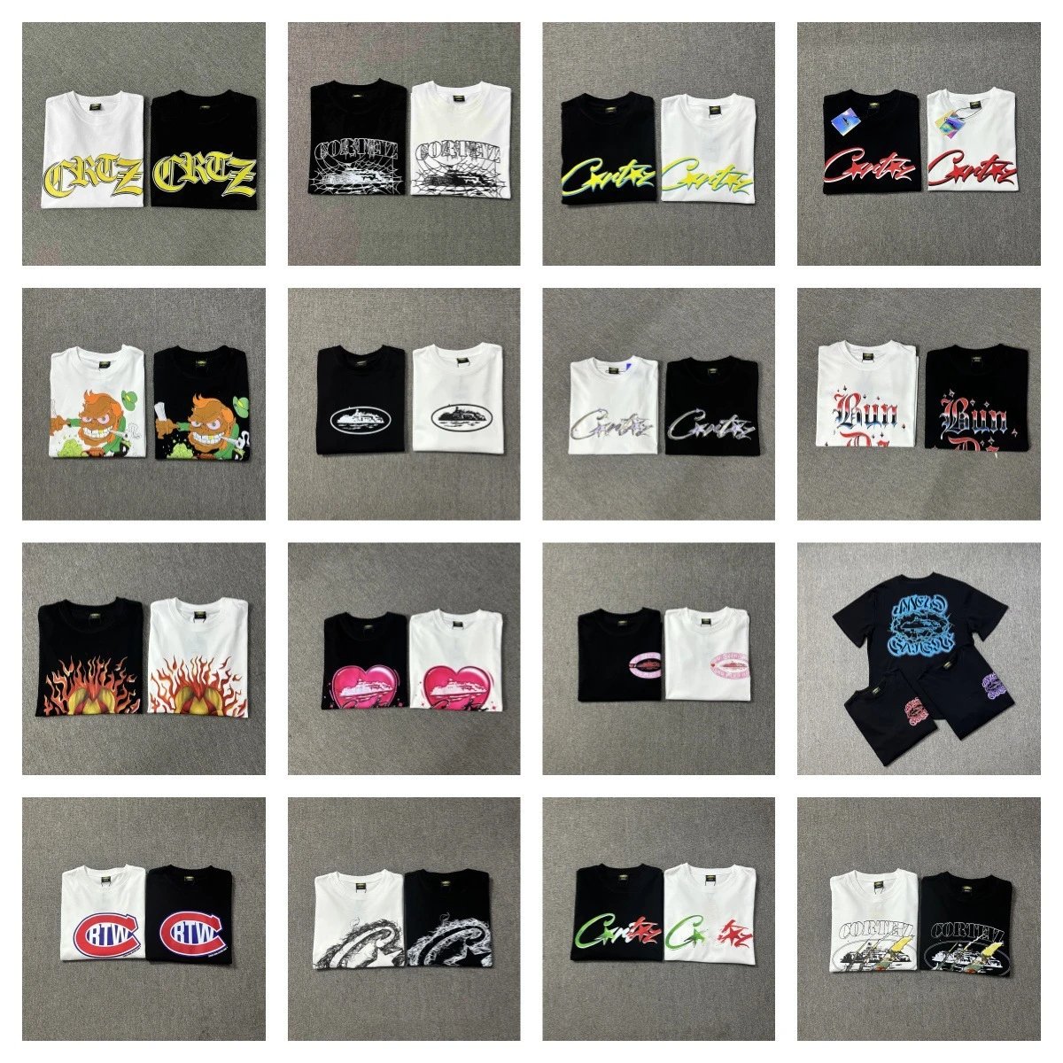 Design CRTZ Peace Inna World Graphic Print White T-Shirt T-Shirts - 3