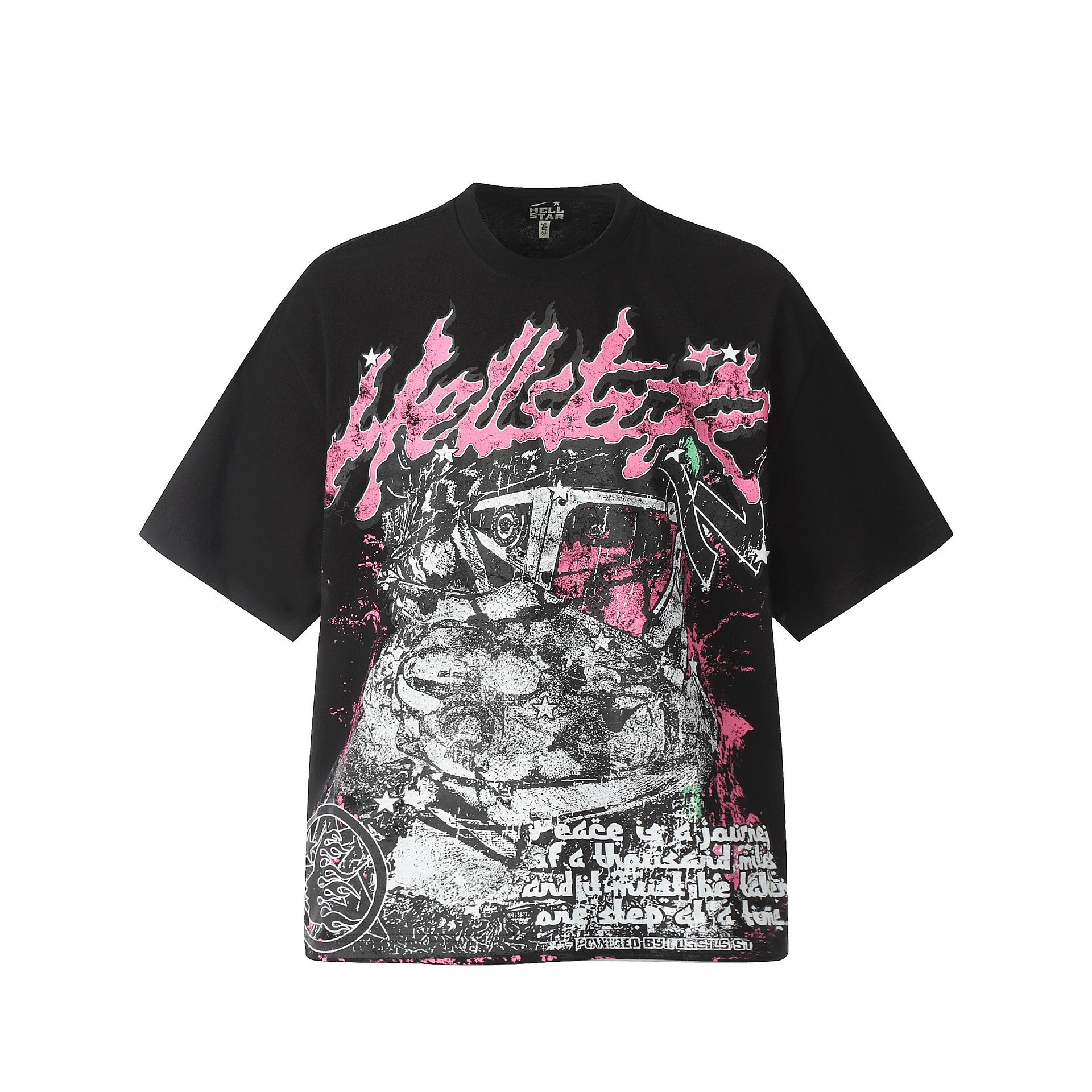Hellstar Hellstar Graphic Print Oversized T-Shirt White - 17