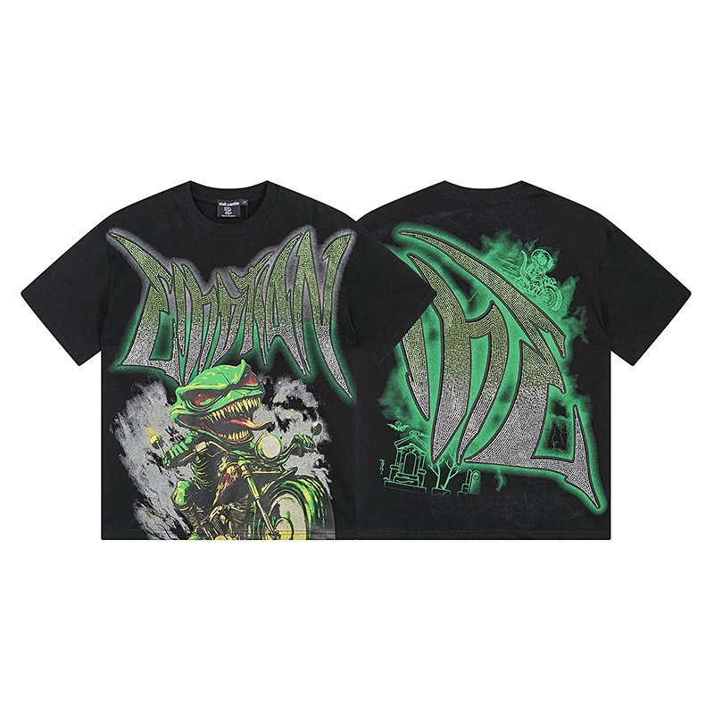 Hellstar Studios Graphic Print T-Shirt White - 18