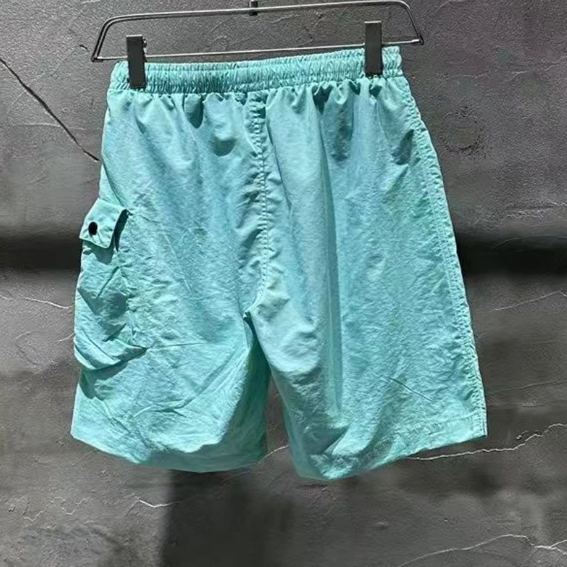 C.P. Company Goggle Pocket Shorts Blue - 15