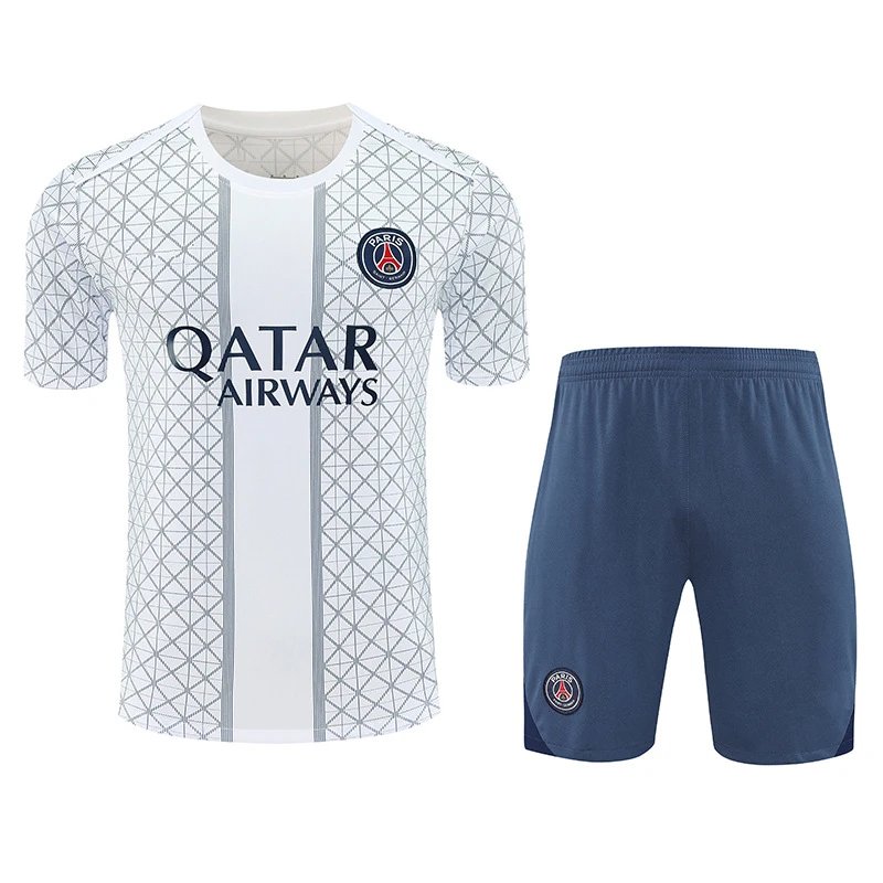 FC Barcelona x Spotify Training Kit Beige and Navy Activewear Set - 7