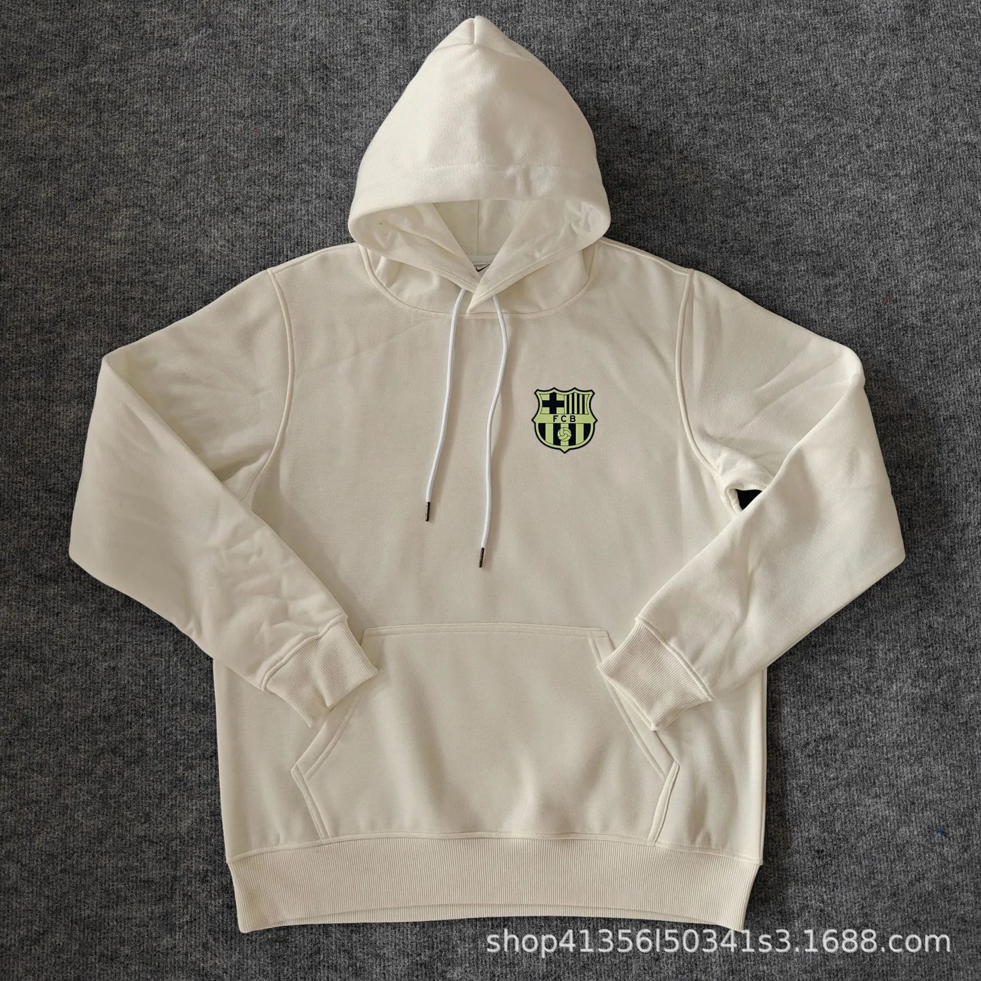 AC Milan Embroidered Hoodie Navy - 10