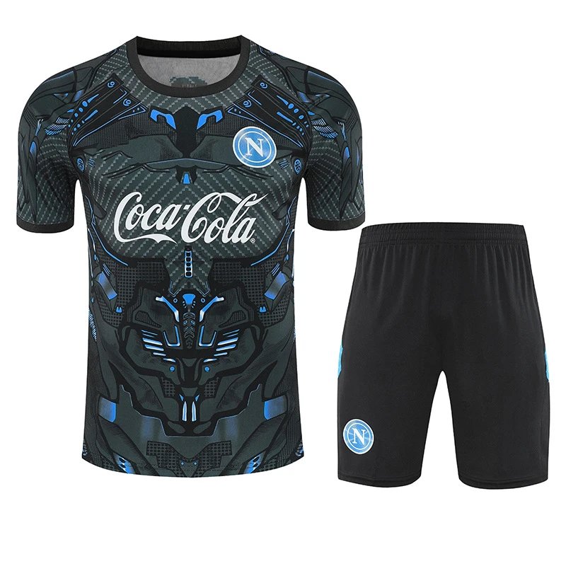 FC Barcelona x Spotify Training Kit Beige and Navy Activewear Set - 10