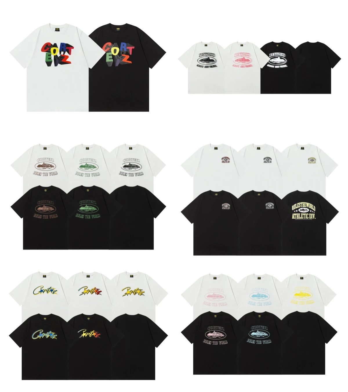 Design Flame Island Graphic T-Shirt White Tops.t Shirts - 3