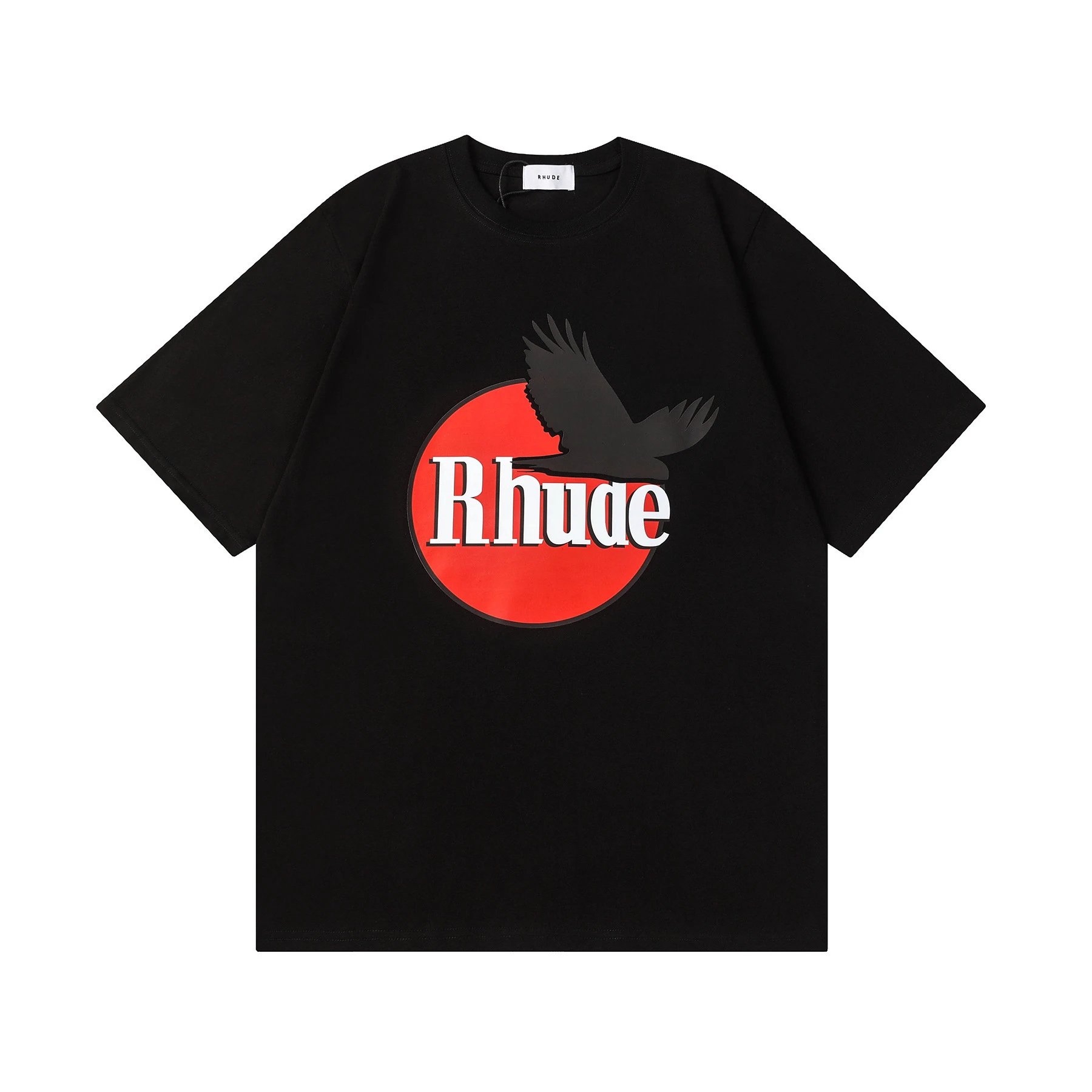 Rhude Graphic Print Cream T-Shirt - 7