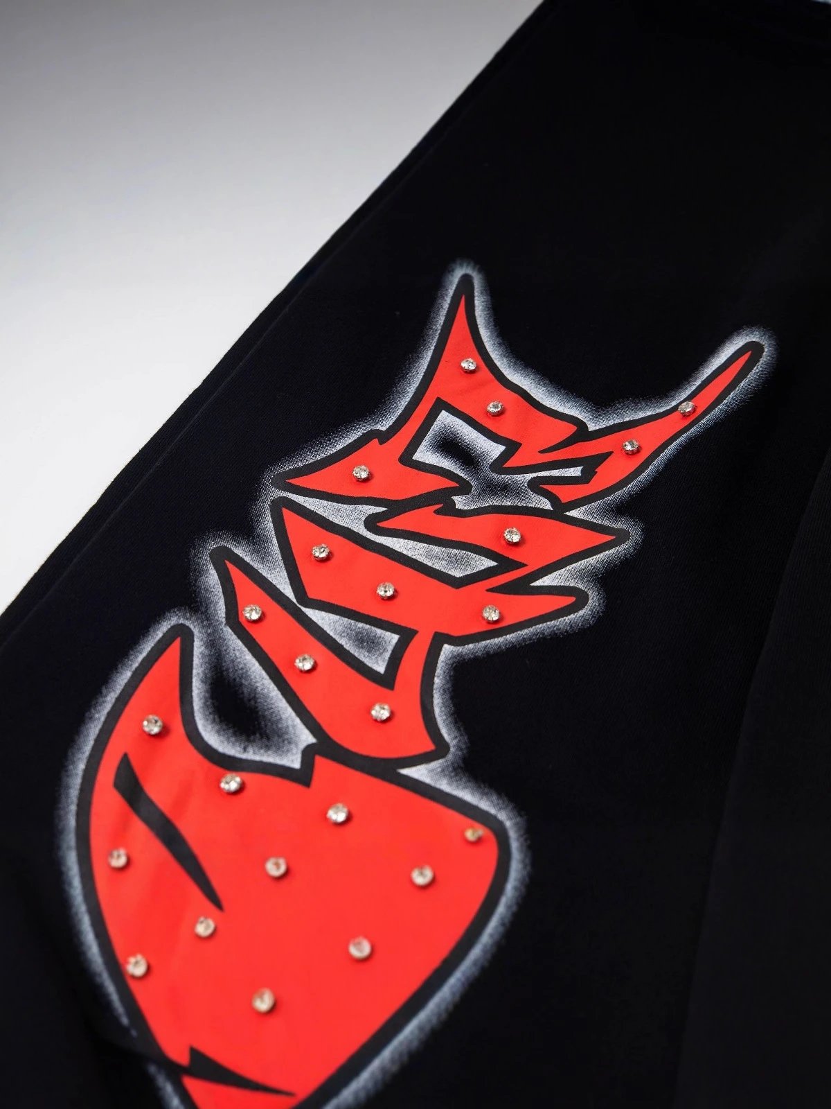 Design Mixer Emotion Track Pants Black Pants - 11
