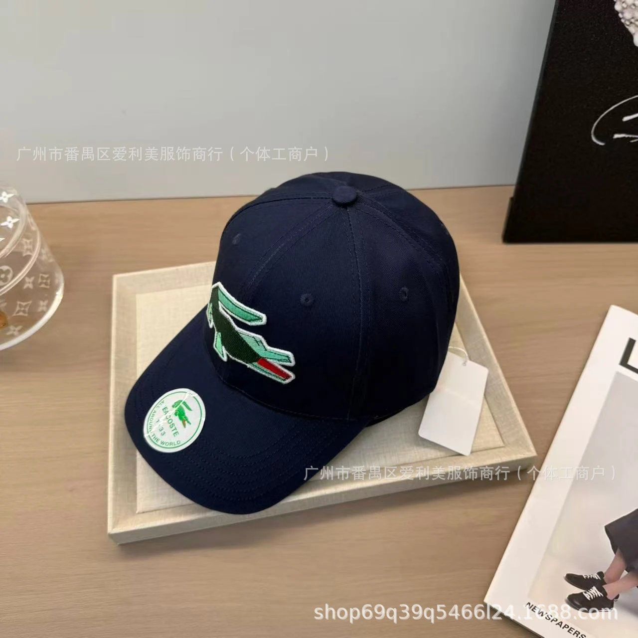 Lacoste Crocodile Embroidered Baseball Cap in Multiple Colors - 9