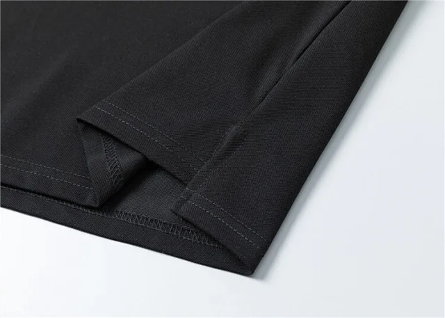 Unbranded Short-sleeve polo shirts with assorted logo and stripe designs product detail image 5