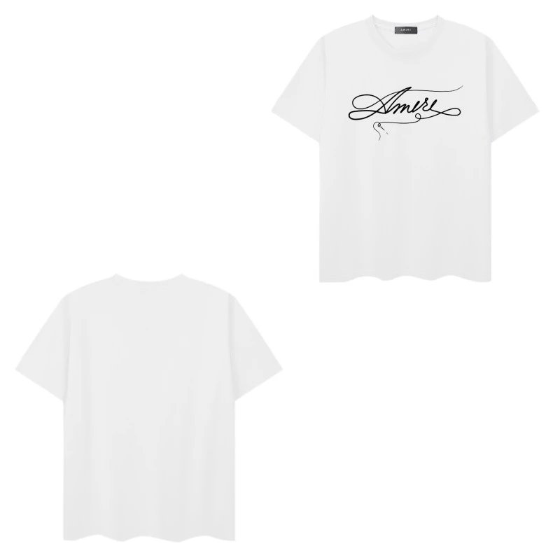 Amiri Arch Logo White T-Shirt - 10