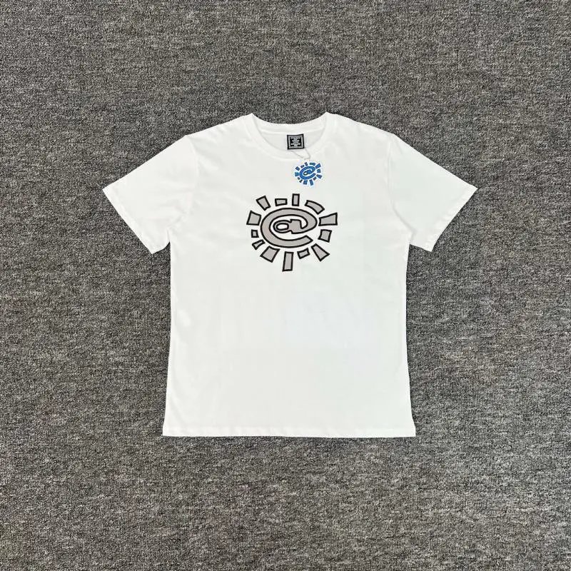 Design Surfboard Graphic Print White T-Shirt - 3