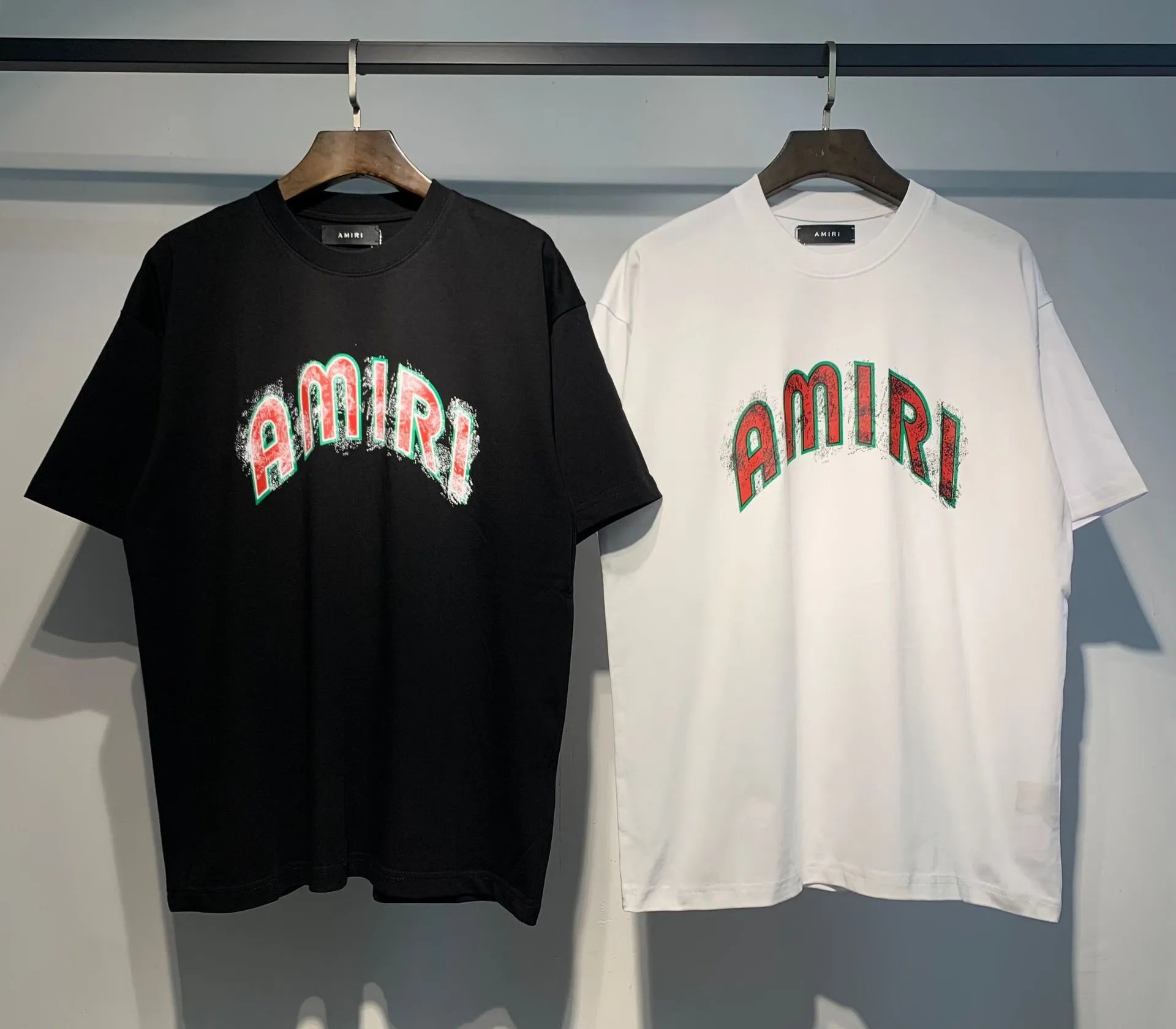 Amiri Palm Springs Graphic Print White T-Shirt - 31