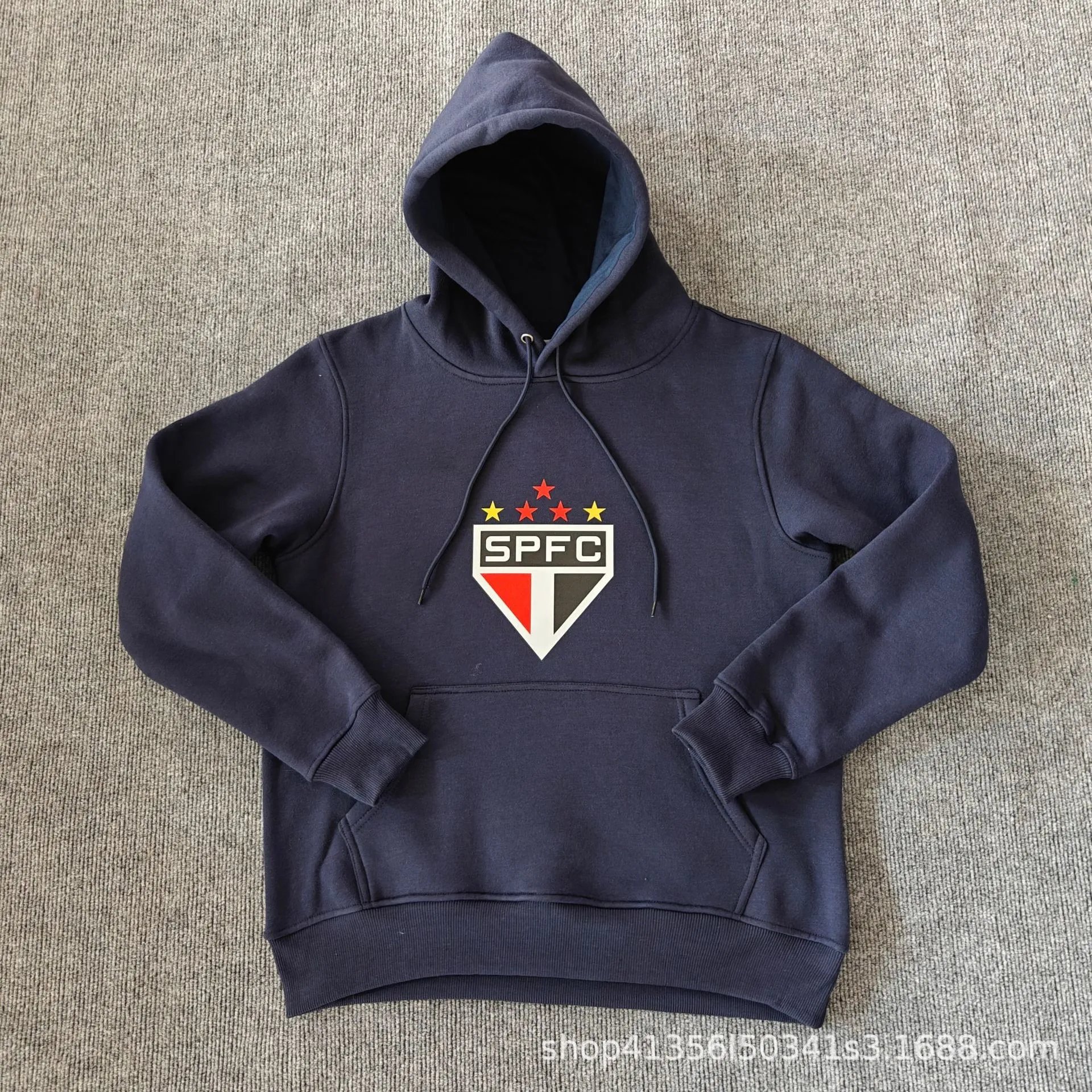 Corinthians São Paulo FC Logo Hoodie White Hoodie - 7