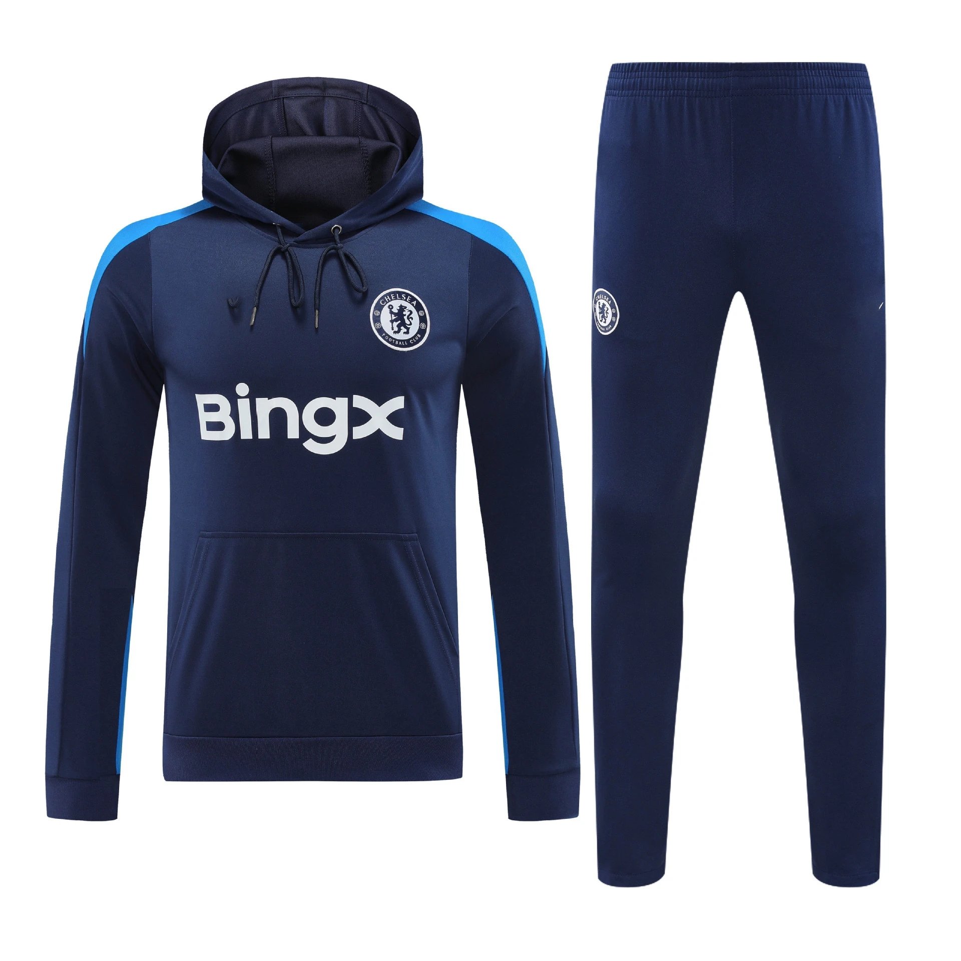 Inter Milan Training Hoodie and Sweatpants Set Navy Blue Tracksuit - 5