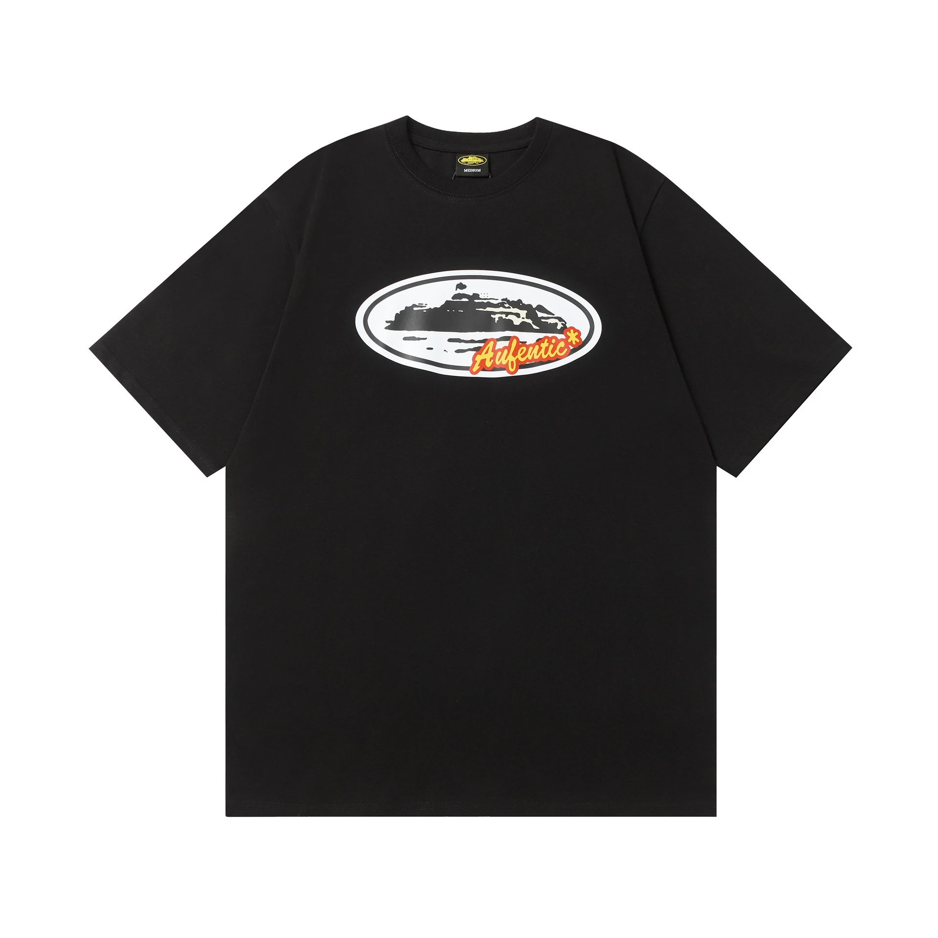 Design Flame Island Graphic T-Shirt White Tops.t Shirts - 20