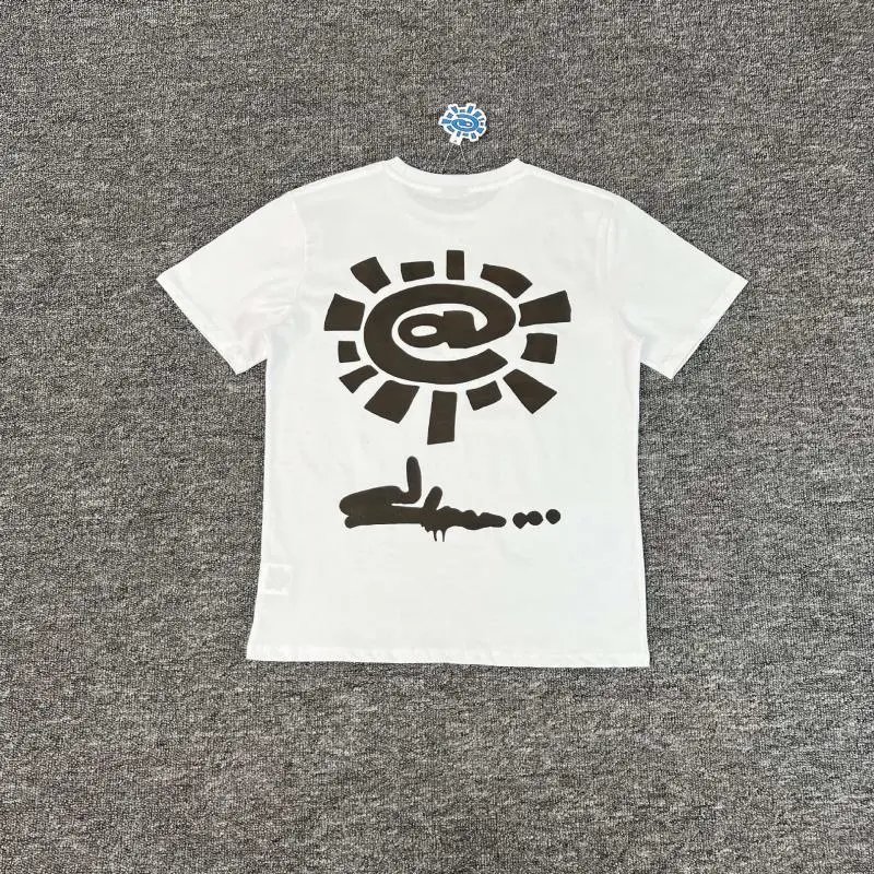 Design Surfboard Graphic Print White T-Shirt - 7