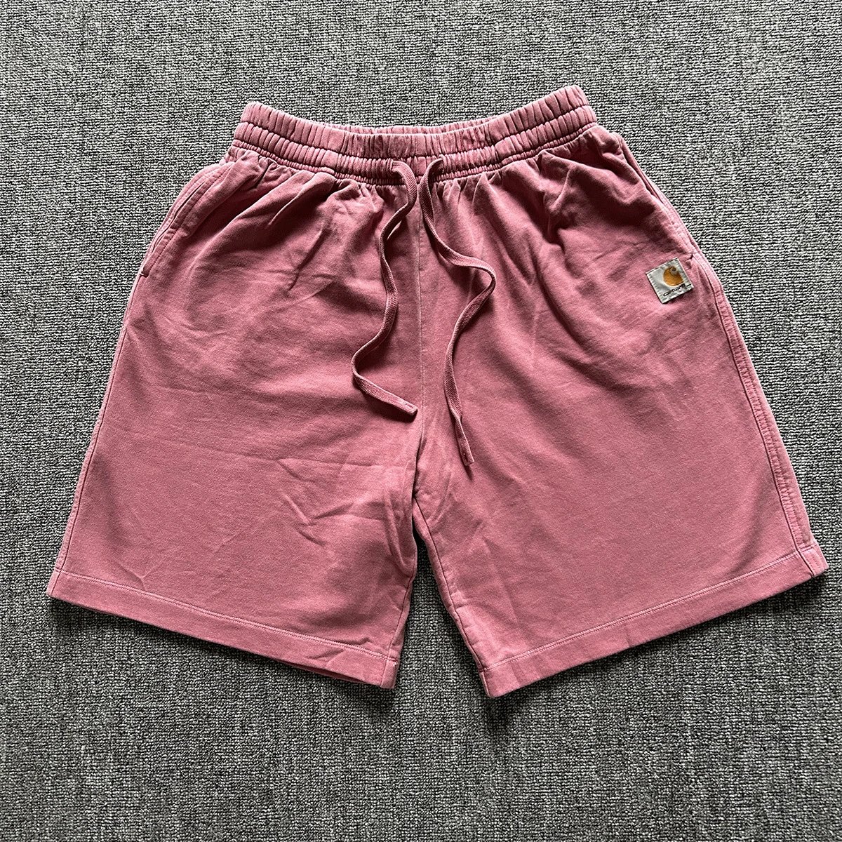 Carhartt Work In Progress Carhartt WIP Sweat Shorts Army Green Shorts - 16