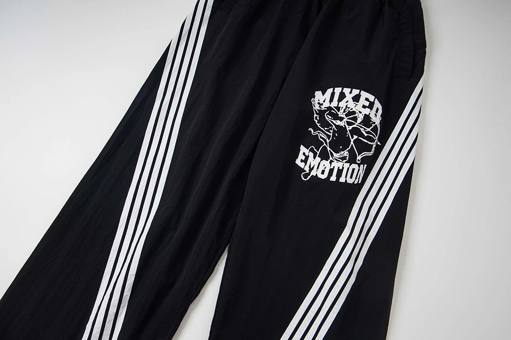 Design Mixer Emotion Track Pants Black Pants - 25