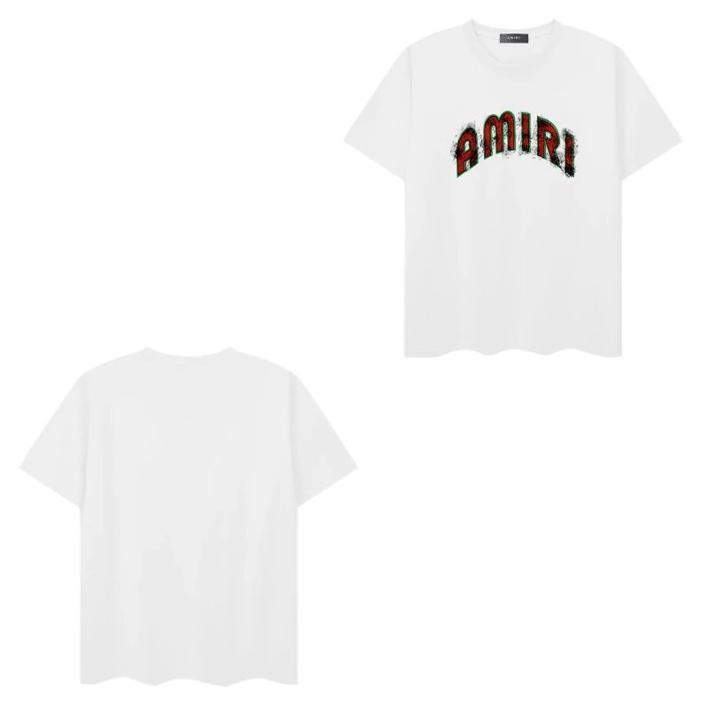 Amiri Arch Logo White T-Shirt - 20