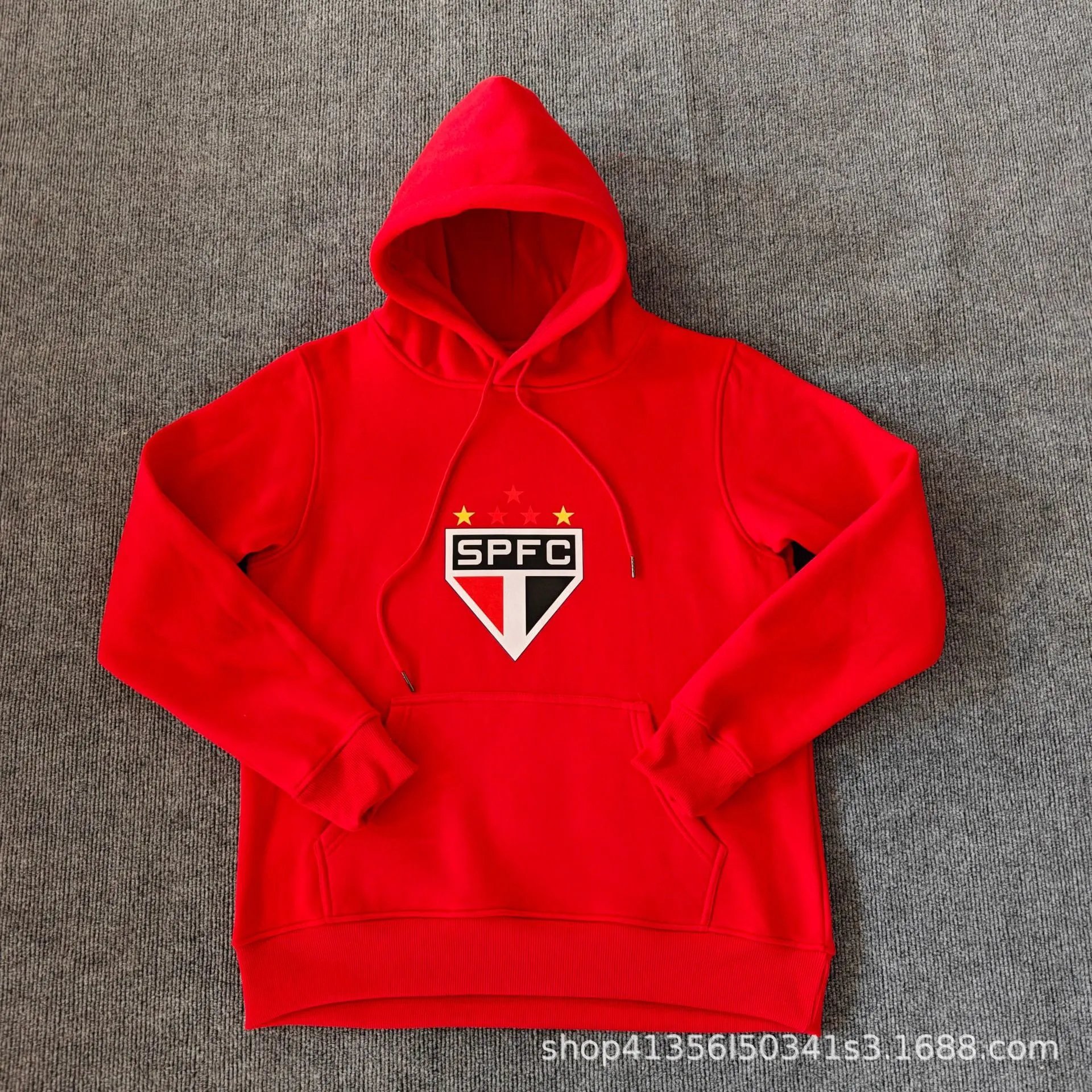 Corinthians São Paulo FC Logo Hoodie White Hoodie - 9