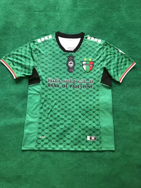 Design Palestino FC 2023-24 Home Jersey Green Jersey - 1