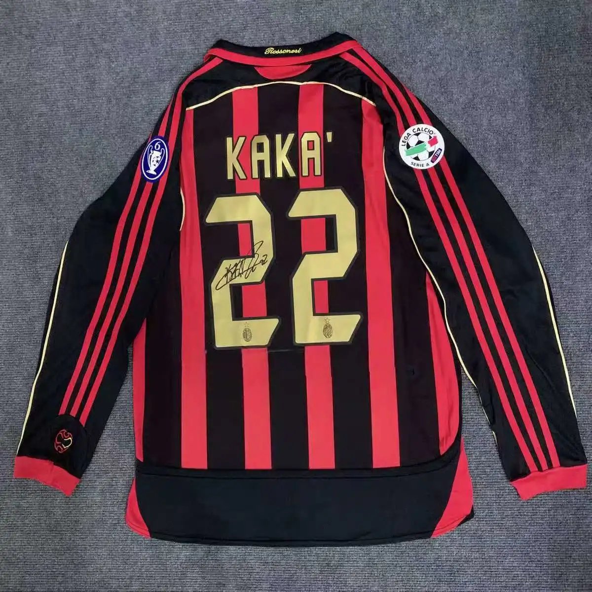 Real Madrid Football Jerseys Long-sleeve signed player jersey image 4