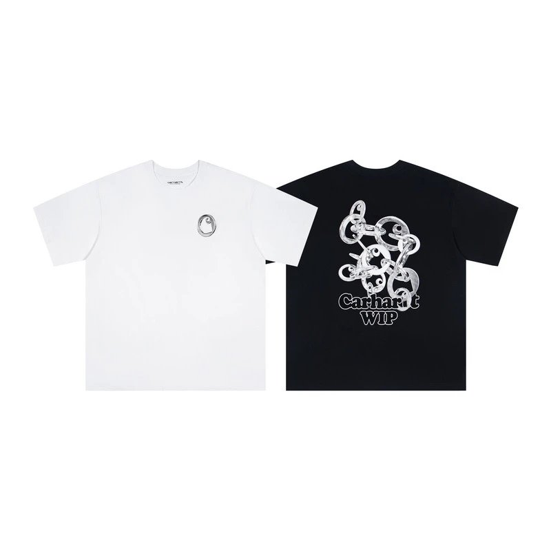 Carhartt Work In Progress Up Up Up Up T-Shirt White and Black - 18