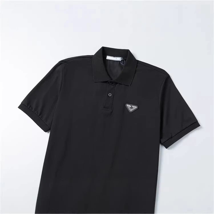 Unbranded Short-sleeve polo shirts with assorted logo and stripe designs image 2
