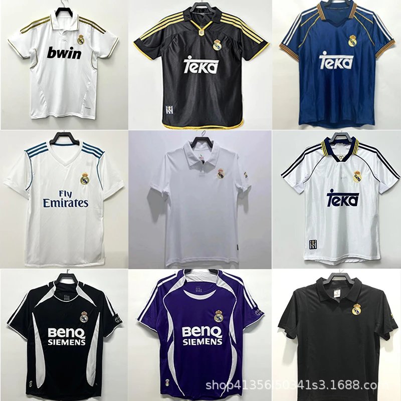 Adidas Real Madrid 2006-07 Home Jersey White - 2