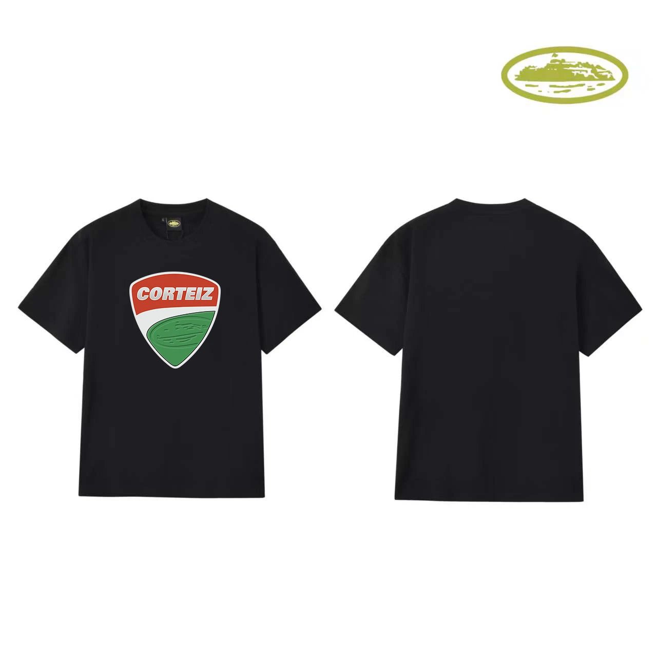 Design Graphic Print White T-Shirt - 20