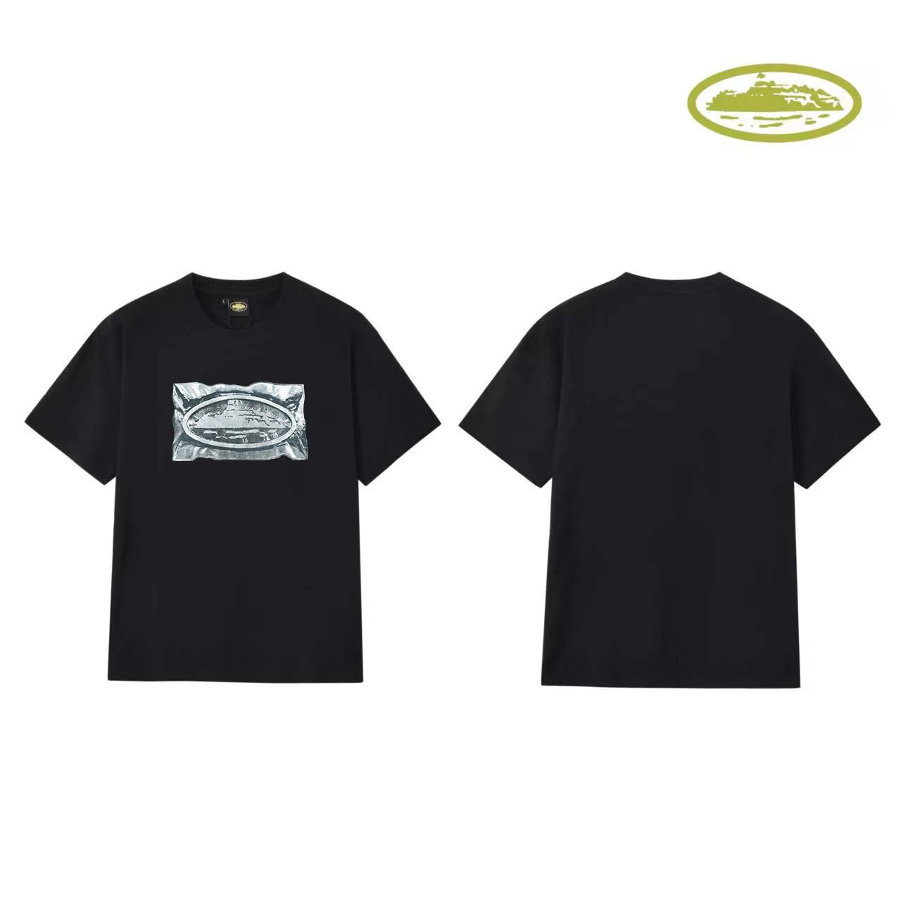 Design Graphic Print White T-Shirt - 22