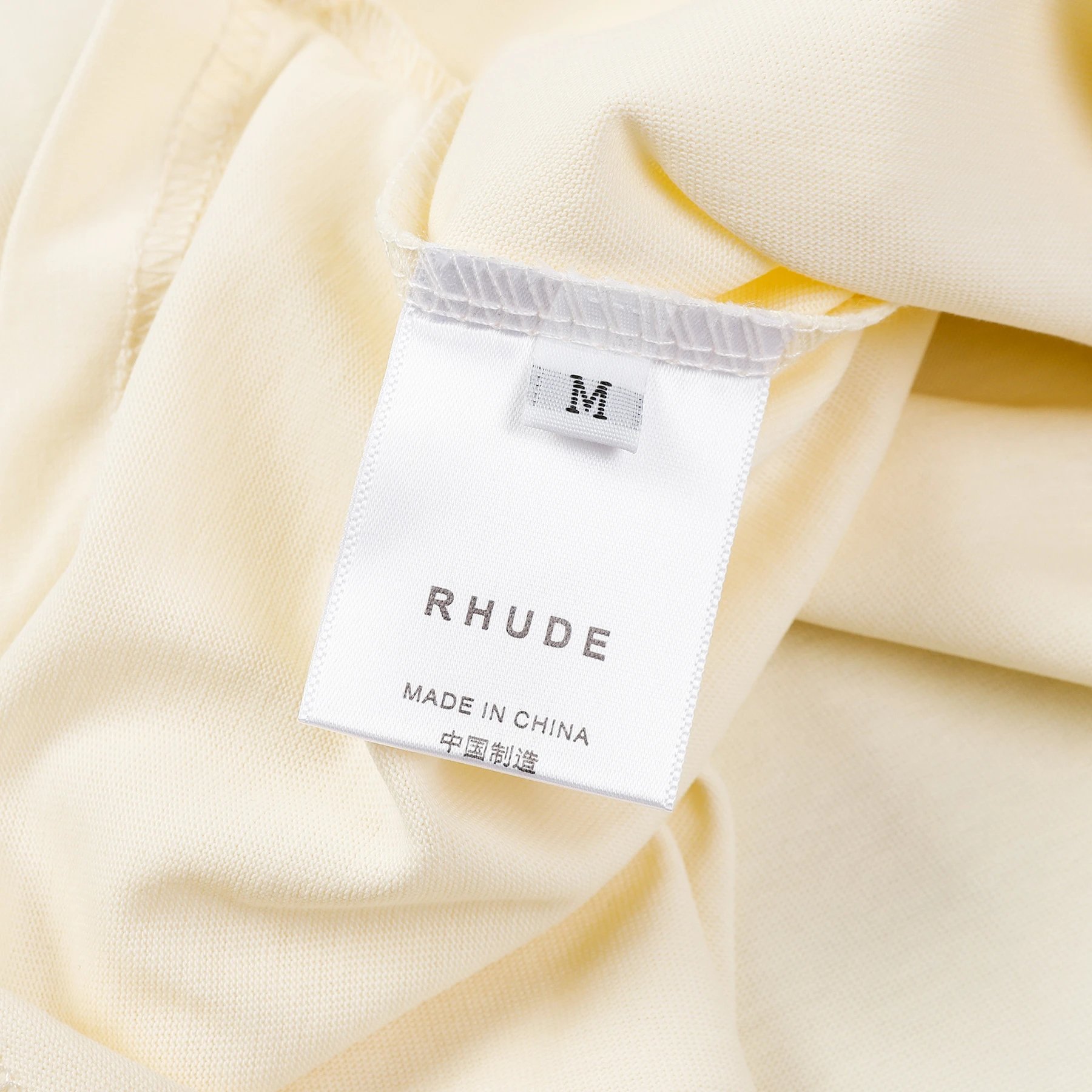 Rhude Graphic Print Cream T-Shirt - 11