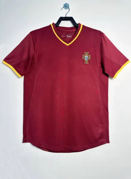 Portugal National Team 2016 Away Jersey Burgundy - 1