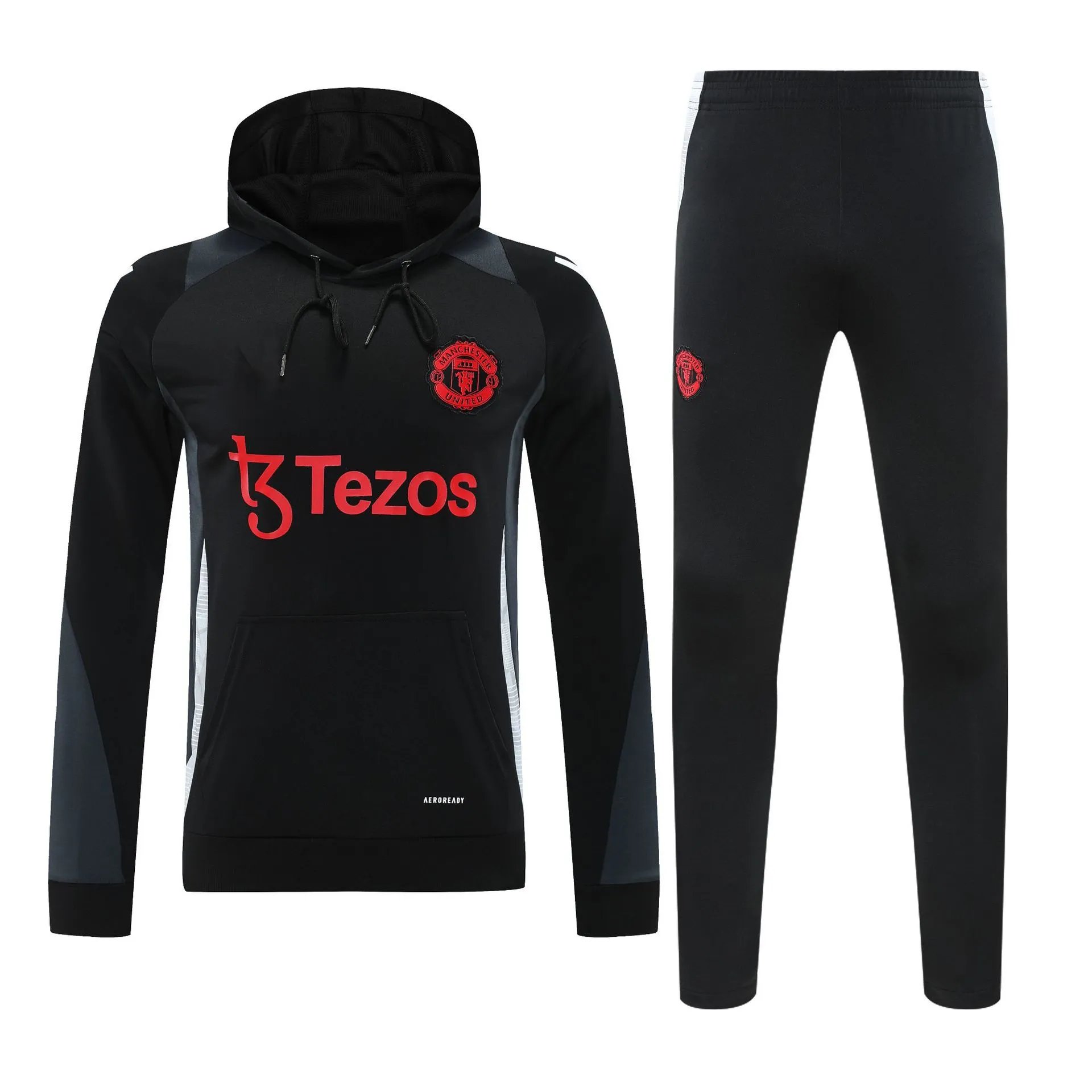 Inter Milan Training Hoodie and Sweatpants Set Navy Blue Tracksuit - 18