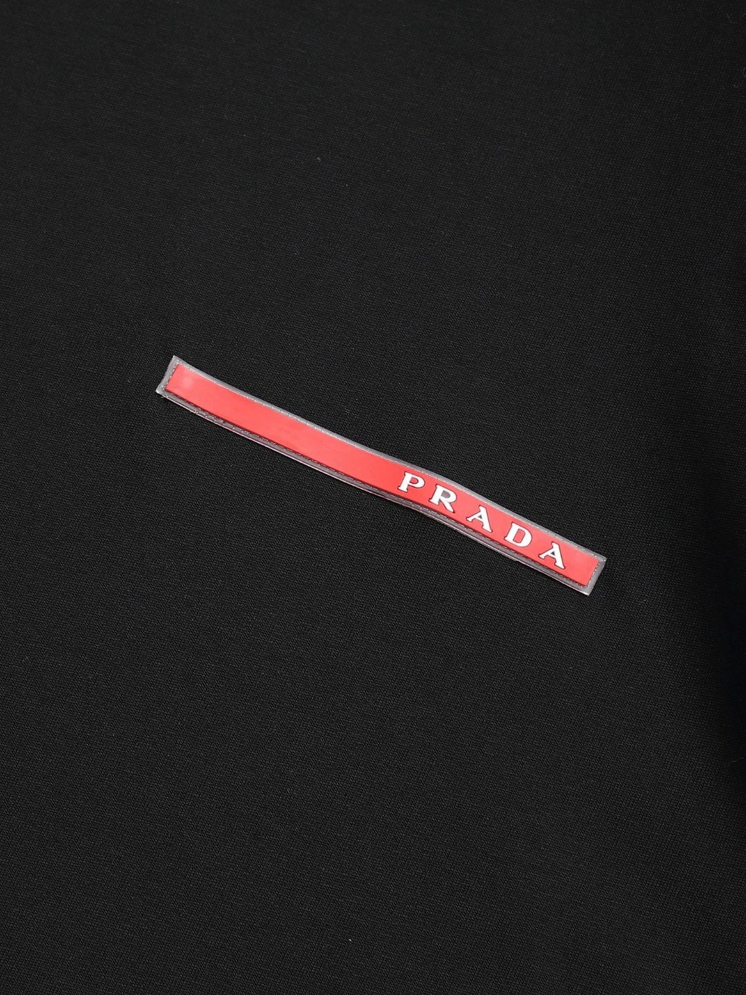 Prada Logo Embroidered Pink T-Shirt - 6