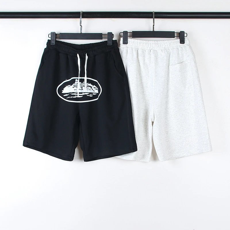 Design HMP Logo Patch Shorts Gray Shorts - 19