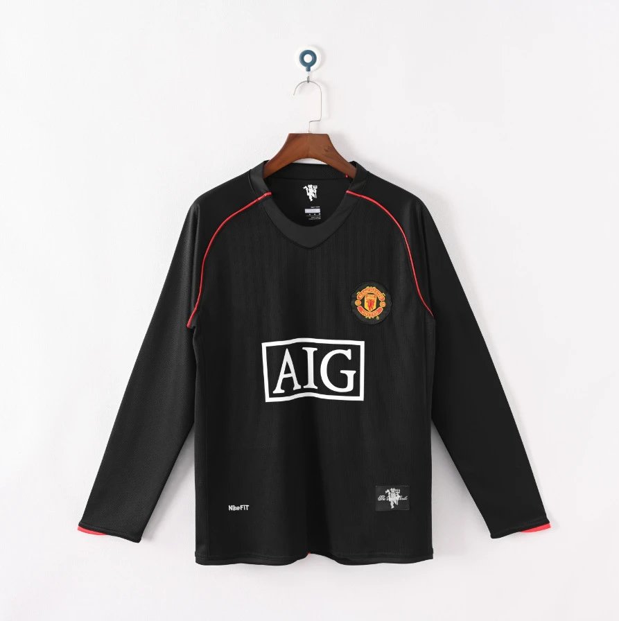 Juventus 1997-98 Home Jersey Black and White Striped Long Sleeve Football Shirt - 13