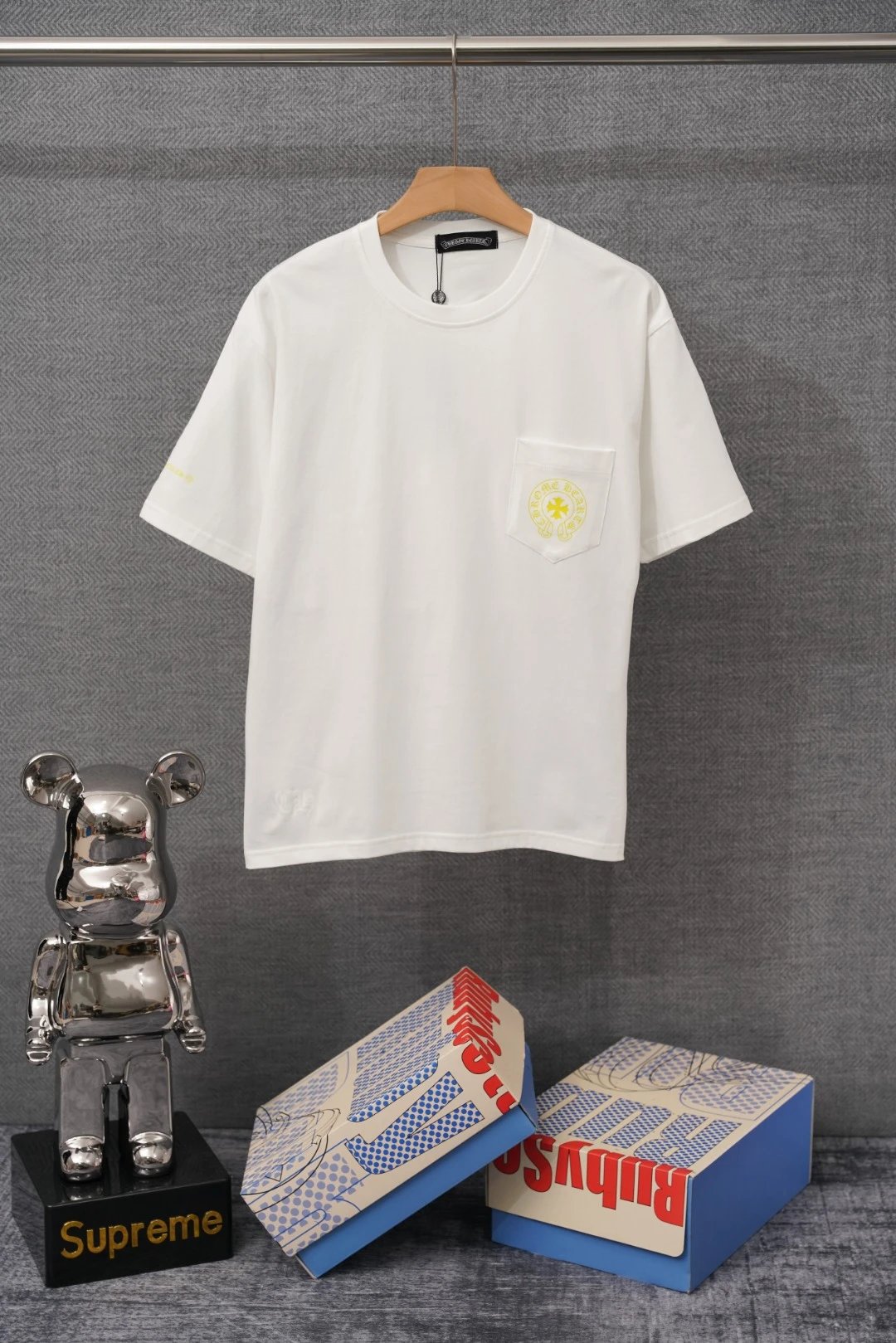 Chrome Hearts Los Angeles Logo Black T-Shirt - 3