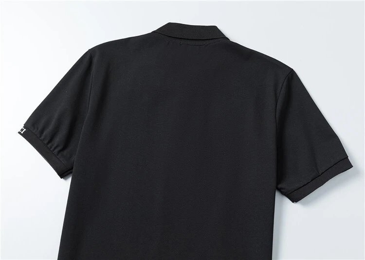 Gucci GG Marmont Print Polo Black Gray Polo Shirt - 7