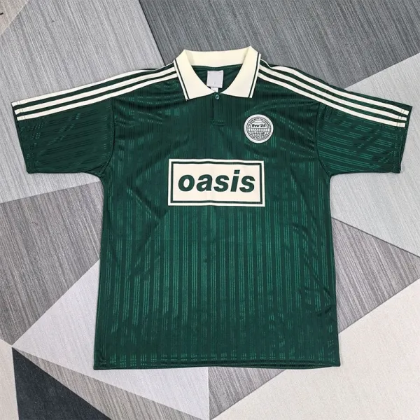 Adidas Originals Celtic FC 1990s Oasis Sponsor Jersey Green - 1