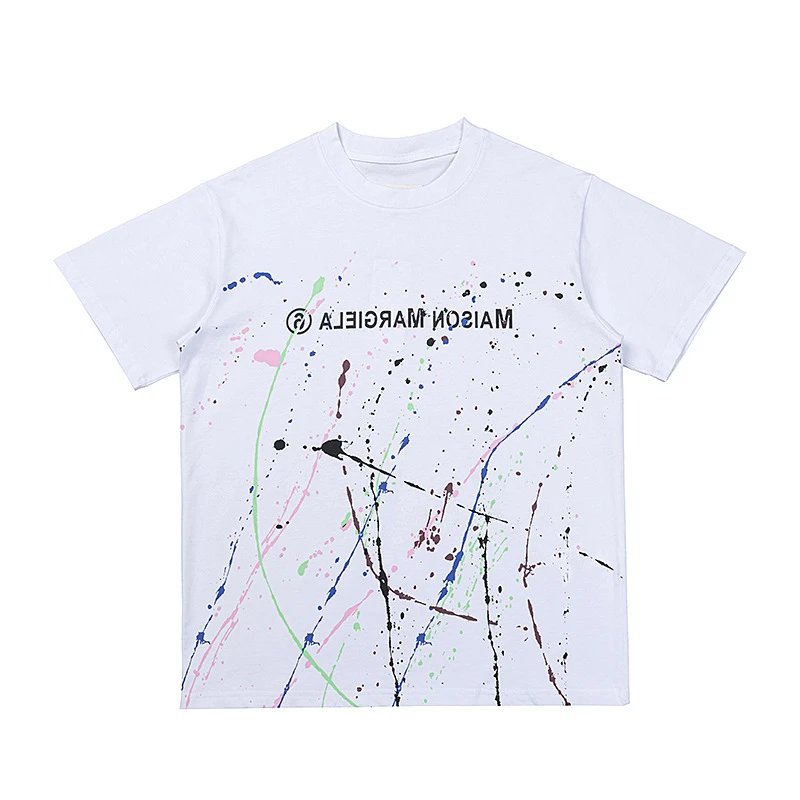 Maison Margiela Numbered Logo Beige T-Shirt - 8