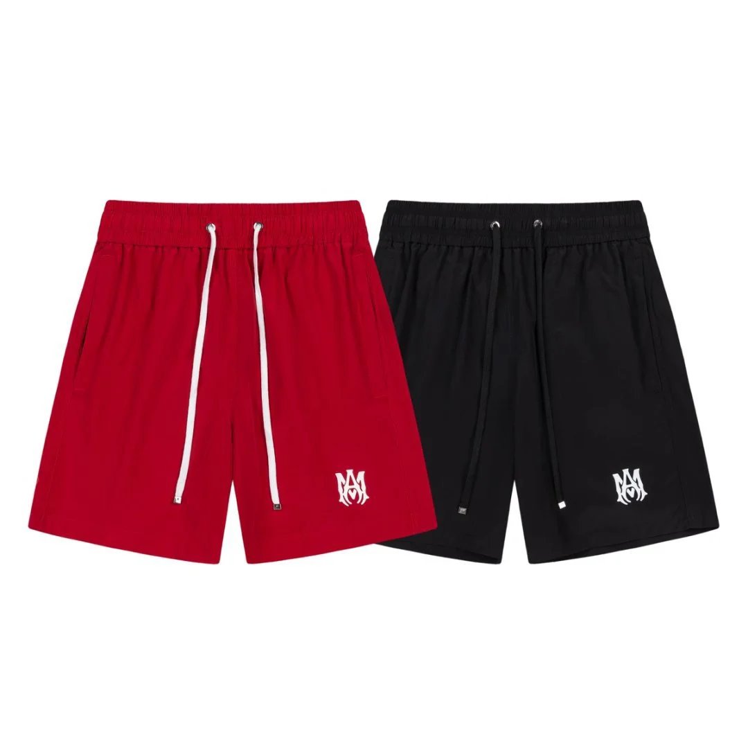 Design Embroidered Logo Shorts Gray - 4