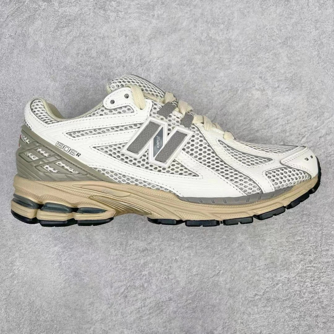 Nlock Sneakers 1906R mesh running — Rice gray