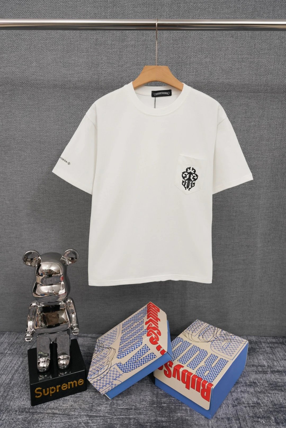 Chrome Hearts Los Angeles Logo Black T-Shirt - 13