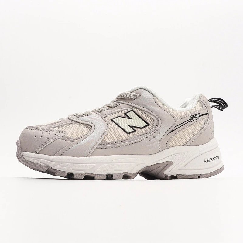 New Balance 530 Gray White Sneakers Running Shoes - 24